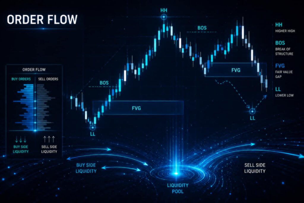 Order flow concept